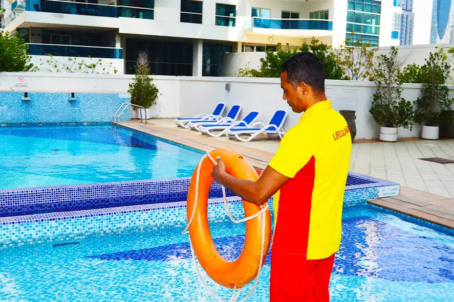 Dubai’s trusted group for Cleaning, Security, Pest Control, Lifeguard Services, Water Tank Cleaning & MEP Maintenance. Premium solutions for your buildings.