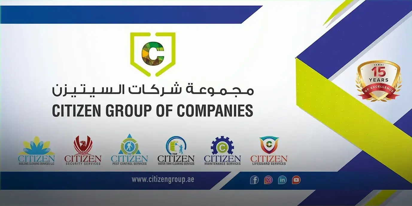 Dubai’s trusted group for Cleaning, Security, Pest Control, Lifeguard Services, Water Tank Cleaning & MEP Maintenance. Premium solutions for your buildings.